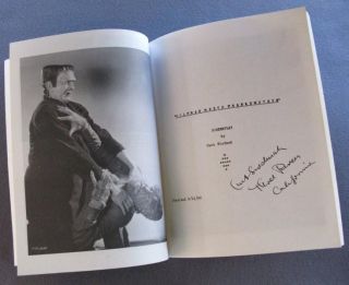 Lugosi Chaney Frankenstein Meets Wolf Man Filmbook