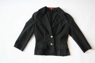 new aritzia furst blk fitted crop jacket xxs 0 $ 135