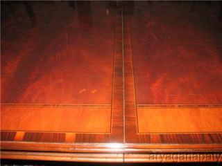 Drexel Robinson Large Mahogany Formal 11 ft Long Dining Table Table