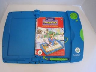 LEAP FROG LEAPPAD WITH BOOK LEARNING SYSTEM   EXCELLENT   RARE HARD