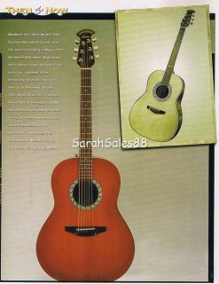 Ovation Garvin Guild Washburn Fender Guitar Bass Buyers Guide 1996 97