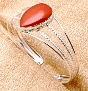 type cuff bracelet stone name red jasper gemstone quantity 1