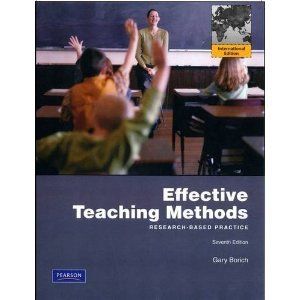 Effective Teaching Methods 7E by Gary D Borich