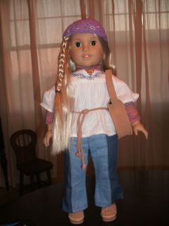  American Girl Doll Julie and Wardrobe