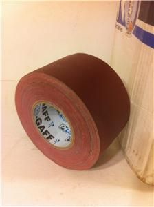 Pro Gaffer Multi Purpose Vinyl Coated Cloth Tape Burgundy 12 Rolls 4