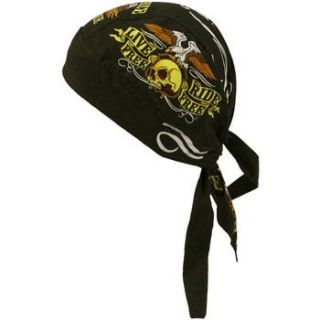 Live Free Ride Free Eagle Bandana Headwrap Headscarf Adjustable Cap