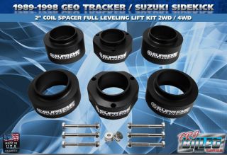 89 98 Geo Tracker/ Suzuki Sidekick 2 Coil Spacer Full Leveling Lift