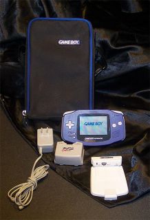 game boy advance with extras super clean tested works perfect