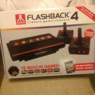 Atari Flashback 4 Classic Game Console 75 Classic Games New