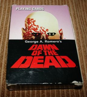 Here we have a set of George A Romeros Dawn of The Dead Playing Cards
