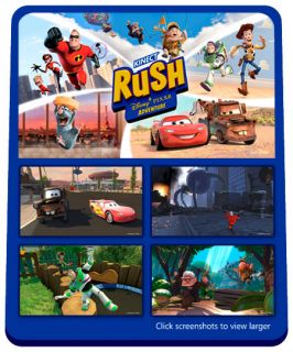 Xbox 360 Rush Disney Pixar Adventure Toy Story Cars Up Ratatouille