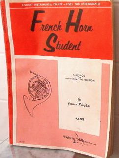 French Horn Student Level Two Intermediate Ployhar undividual