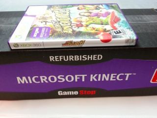 Gamestop Refurbished XBox 360 Kinect Sensor with Adventures Game