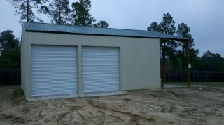 Pole Barn Garage with Living Quarters