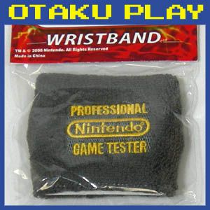 Professional Nintendo Game Tester Wristband Brand New