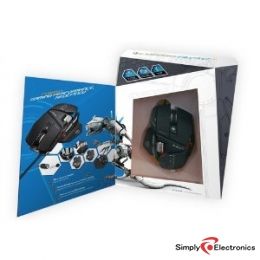 Mad Catz Cyborg R.A.T. 5 Gaming Mouse (Black) for PC and MAC