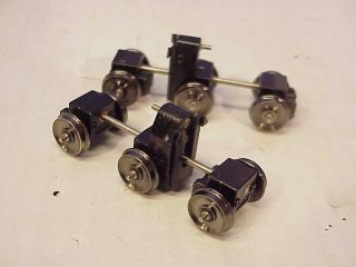 HO Parts Overland 2203 1 3 Axle Gearboxes Wheels Set 40 Tower Type
