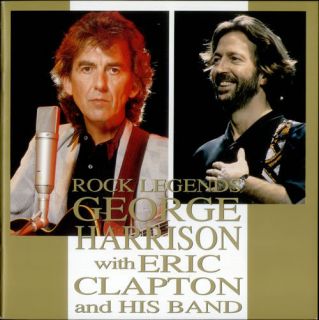 George Harrison Eric Clapton 1991 Japan Tour Programme Beatles Cream