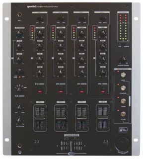 Gemini PS 828EFX 4 Channel 12 Mixer with DSP Effects Professional DJ