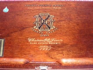 Fuente Fuente Opus x Seriex Perfection No 4 Wood Cigar Box