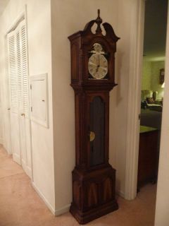  Style Grandmother Tall Case Clock with Tempus Fugit Dial