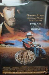 Pure Country 27x40 DS Movie Poster George Strait