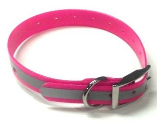 Pink Reflective Dayglo Replacement Collar for The Garmin Astro DC 40