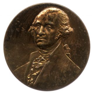 George Washington Uniface Medal 1929 Meeting in Boston Baker x 345