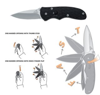 Gerber Mini Fast Draw Knife Fine Edge 1 9oz 5 1526