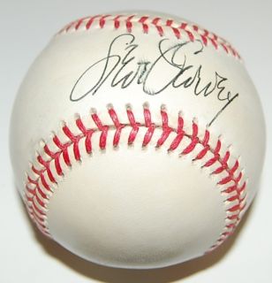 Autographed Offical NL Baseball with COA Sweet Spot Steve Garvey