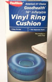 Brand New in Box Large Inflatable 16 Seat Cushion Ring Donut Cushy