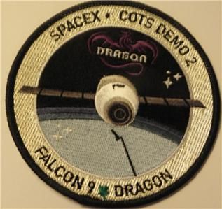 Original Spacex Cots Demo 2 FALCON9 Dragon Satellite Vehicle Space
