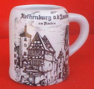 Rothenburg O D Tauber Am Plönlein Germany Souvenir Mug