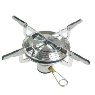 Stainless Steel Gas Fuel Picnic Camping Stove BBQ Cook Outside