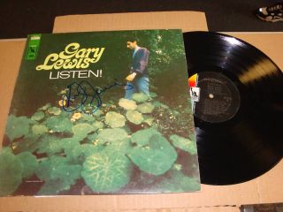  Gary Lewis Listen LP Hand Signed Autographed