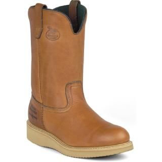 Georgia Boot Mens 10 in Wedge Wellington Pull on Work Boots