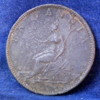 description lovely example of this gb george iii copper halfpenny 1806
