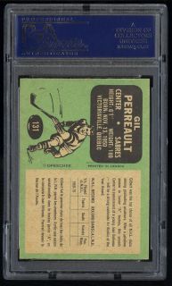 1970 O Pee Chee Hockey Gilbert Perreault 131 PSA 8 NM MT PWCC