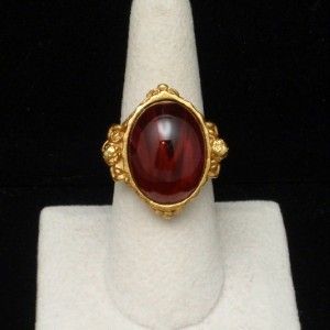 Elizabeth Taylor Ring Gilded Age Collection Avon Original Box Size 7
