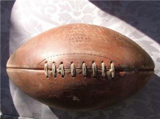 Antique Football 1950s Harry Gilmer Pigskin Ball
