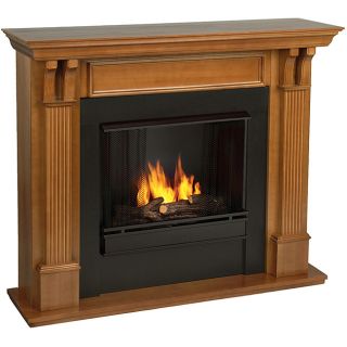  Oak Finish Gel Fireplace Ashley Gel Fireplace by Real Flame