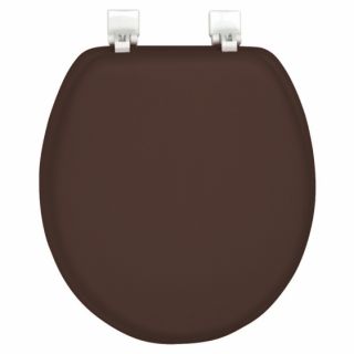 New Brown Standard Ginsey Padded Toilet Seat 14335
