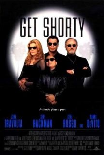 Get Shorty Movie Poster John Travolta Gene Hackman