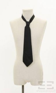 Gianfranco Ferre Donna Karan Mens 2pc Brown Black Silk Tie Set