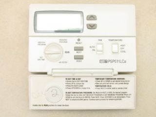Luxpro PSP511LCA Programmable Heat and Cool Thermostat