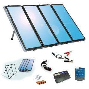  60 Watt Solar Power Charging Kit Generator RV Charger Battery