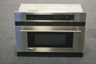 GENERAL ELECTRIC GE ZSC2001FSS 02 MONOGRAM STAINLESS STEEL MICROWAVE
