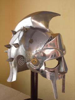GLADIATOR HELMET, Roman Greek Armor MAXIMUS Helmets,Colosium Fight