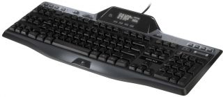 New Logitech G510 Gaming Advanced Color Keyboard with LCD 1 Year