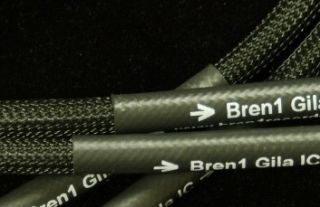 Bren1 GILA 1m interconnect phono cable 4 conductor shielded USA wire